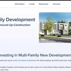 Multi-Family Development - Investment Tutorial