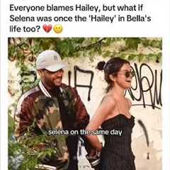 And then Selena cries about all her exes 😐 #selenagomez #bella #theweeknd