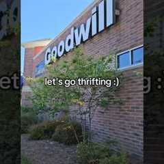 goodwill thrift trip! #resellercommunity #thriftfinds #thrifting #goodwill #goodwillhaul