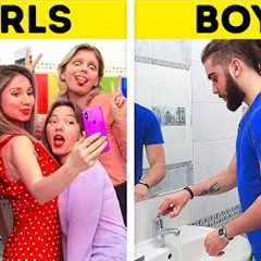 GIRLS VS BOYS