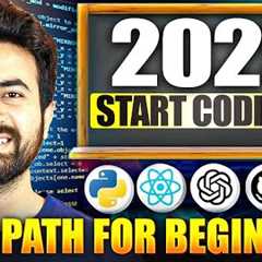 How To Start Coding In 2025 & 2026 | Complete Roadmap For Beginners 🚀