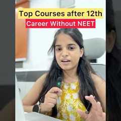 Top 5 High paying courses after 12th without NEET #PCB #class12 #career #cuet
