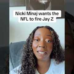 Nicki Minaj is on a mission against Roc Nation. #nickiminaj #jayz #rocnation #superbowl #nfl