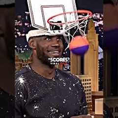 LeBron James vs Jimmy Fallon Dunk Off