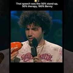 👀 He gave the BEST speech… just missing one thing: Selena 💔 #bennyblanco #selenagomez #music
