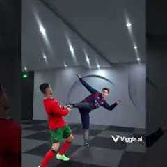Rolando Messi Fight Who my Good 😱🫣 Messi Win #videoshort #rolando #messi #fight #trending