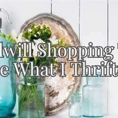 Goodwill Shopping Trip! Transform Thrift Store Finds into Stunning Home Decor