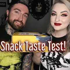 Monthly Snack Subscription Box Unboxing & Taste Test With My Boyfriend!