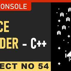 Space Shooter/Invader in C++ for Beginners | Easy Console Games Coding Tutorial