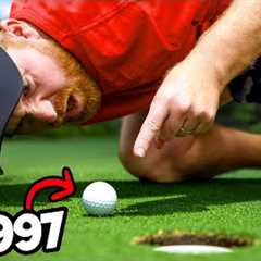 How Many Shots to Hit a Hole in One?