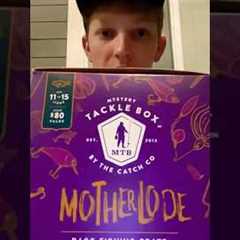 Is the Motherlode Mystery Tackle Box Worth it???? #fishing #mysterytacklebox #unboxing