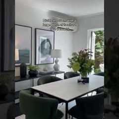 How to style a combined living/dining room