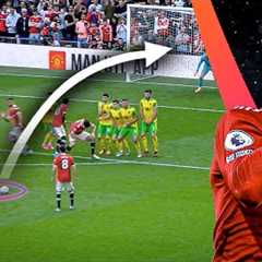 All 12 of Cristiano Ronaldo’s Stunning Free Kick Goals in the Premier League