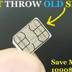 Don't Throw Your Old Sim Card Get Free Internet Wifi