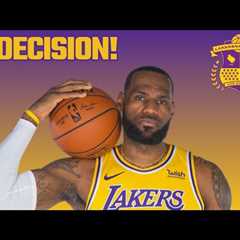 Breaking: LeBron James Opts In, BUT...