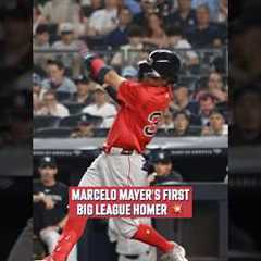 Congrats Marcelo! 🎉 #mlb #redsox #baseball #homer