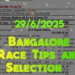 Bangalore Race Tips and Selection || The Chief Ministers Cup