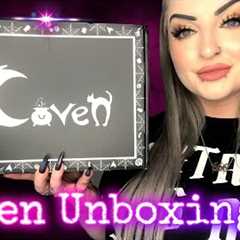 Coven - Monthly Subscription Box Unboxing - Cauldrons & Crystals - June 2025
