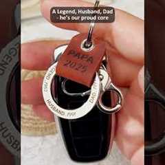 Dad’s keychain, a little reminder that he’s truly legendary #gifts #giftideas #sportdad #fathersday
