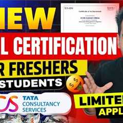 TCS Launched Free Digital Certification Courses (2025) ➤  5 Free Course for Students by TATA
