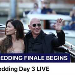 Just In: Guests Depart Gritti Palace for Bezos Wedding Finale in Venice | AA15