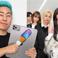 I Surprised 7 Kpop Groups With Custom Gifts!