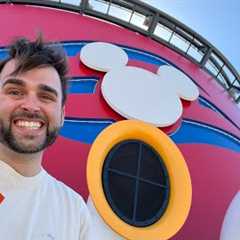 Disney Cruise Line Vlog | Part 1 | Travel Day and Embarkation | Disney Dream | 2025 | Adam Hattan