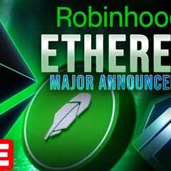 Robinhood MAJOR Crypto Announcement!!🔴LIVE!🚀Ethereum + Arbitrum?🔥