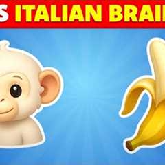 Guess ITALIAN and INDONESIAN Brainrot Animals by Emojis | U Din Din Dun, Bombardino Crocodilo