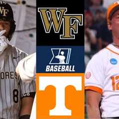 Wake Forest vs #14 Tennessee | Winner To Super Regionals | 2025 College Baseball Highlights