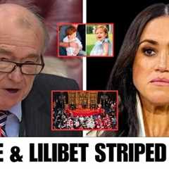 Meghan RED FACE as House of Lords with K. Charles STRIPS Archie&Lilibet All Royal Titles &..