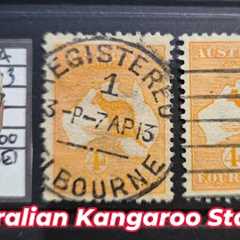 Specialised Kangaroo Postage Stamp Collection