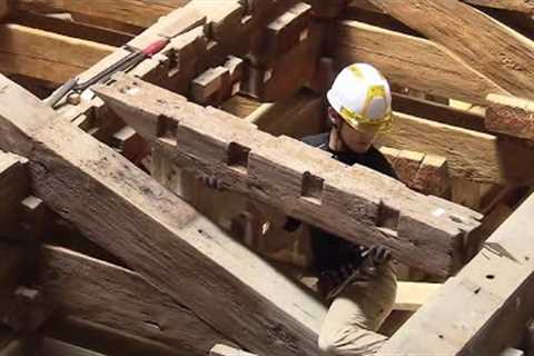 Incredible Structures are Assembled with the Ancient Technique without Nails can Stand for Centuries