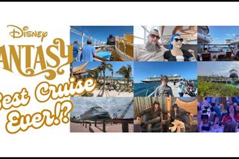 Is Disney Cruise Line the Best Ever? Our First Experience aboard the Disney Fantasy!  4K