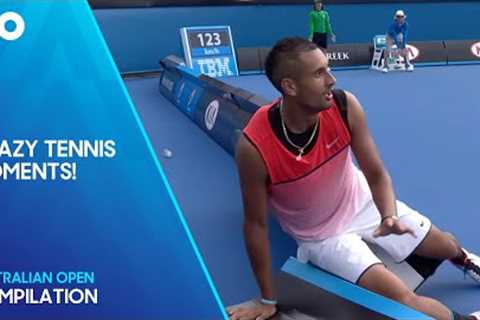 The Craziest Tennis Moments Ever! | Australian Open