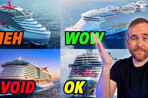 Ranking the Cruise Lines from WORST to BEST! (Which to AVOID...)