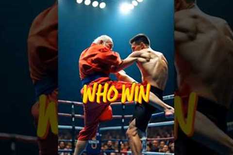 Intense kung fu duels with shocking outcomes #taichi #mma #fight #seniors  #trending