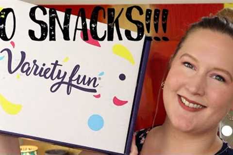 Variety Fun Snack Subscription Unboxing + Promo Code | May 2020