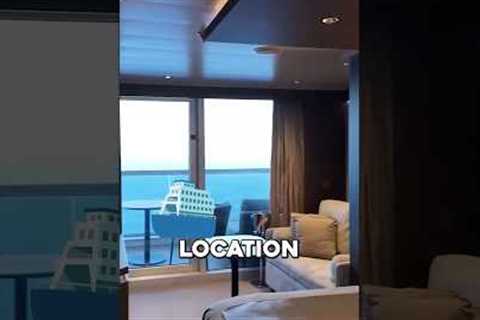 Front or Back? Picking the Right Cruise Cabin! #shorts