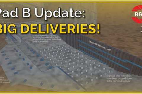 Big News for Pad B Deliveries + ONE Minute Static Fire?! Starbase Flyover Update 73