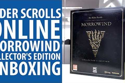 Elder Scrolls Online: Morrowind Collector's Edition Unboxing