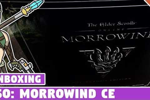 The Elder Scrolls Online Morrowind Collector's Edition Unboxing! ESO