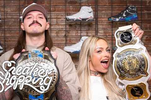 Dominik Mysterio and Liv Morgan Go Sneaker Shopping With Complex