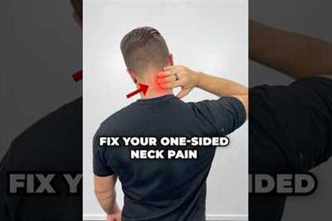 Fix One-Sided Neck Pain FAST! [4 Exercises For Neck Pain Relief]