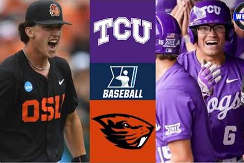 TCU vs #8 Oregon State | Regionals Elimination Game | 2025 College Baseball Highlights