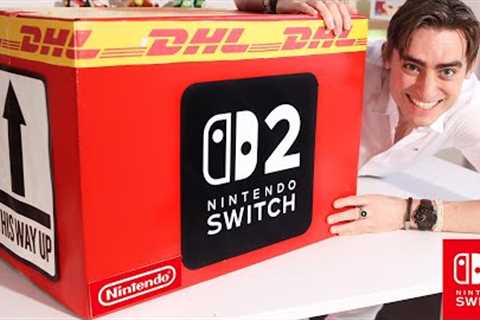 Unboxing Nintendo Switch 2 Mystery Box! EARLY!!! (Switch 2 Inside)