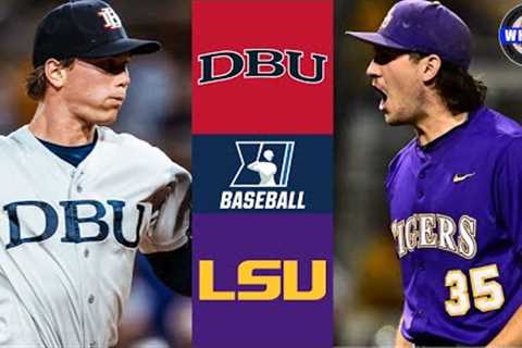 DBU vs #6 LSU | Regionals Winners Bracket | 2025 College Baseball Highlights