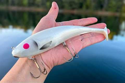 Fishing MASSIVE Lures for LAKE MONSTERS!