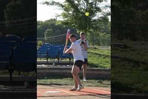 Ball Hit So Hard, the Paint Flew Off My Replica Bat