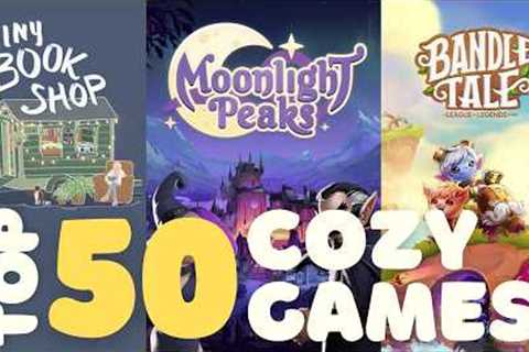50 Cozy Games To Play in 2025 | PC + Switch